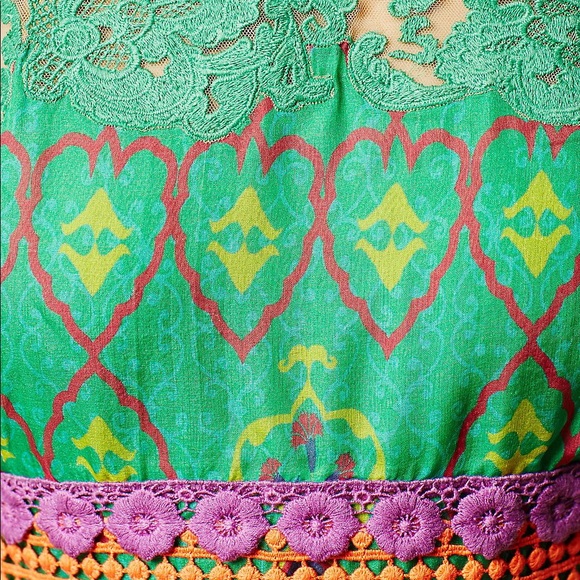 Hemant and Nandita Mintzita, Silk and Embroidered Dress - Picture 3 of 4